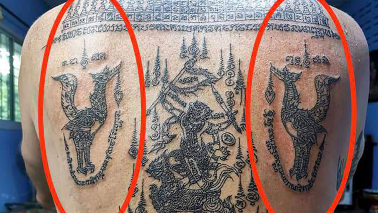 ยันต์พญาหงส์คู่-Twin-Swan-Yantra-อาจารย์สมพงษ์